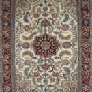 2'*3' Small Red Floral Hand Knotted Persian Silk Area Rug/Carpet 60