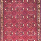 4'*6'Krim Red Hand Knotted Wool Area Rug/Carpet 46