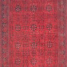 7'*10'Krim Red Hand Knotted Wool Area Rug/Carpet  710