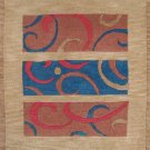 2'*3'Camel Small Hand Knotted Modern Tibetan Wool Area Rug/Mat