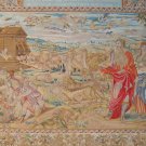 6.5'*10'European Large Flat Woven  Wool Area Rug/Tapestry 6