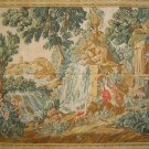 6.5'*10' Golden Landscape Flat Woven Wool Area Rug/Tapestry 2