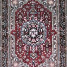 2'*3' Small Red Hand Knotted Persian Oriental Artifical silk Area Rug/Carpet 7