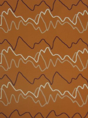 6'*9'Ocher Broadloom Woven Wave Polyester Area Rug/Carpet 19