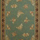 6'*9'Turquoise Broadloom Woven Polyester Persian Area Rug/Carpet 10