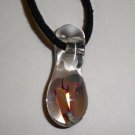 Double Mushroom Glass Pendant