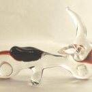 BULL HORN MOTORCYCLE CRYSTAL SCULPTURE