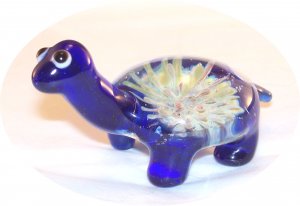 BLUE FLOWER TURTLE