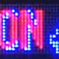 Three Color Indoor Outdoor Electronic Message Sign
