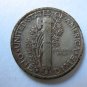 1935-S Nice F/VF Mercury Dime - FREE SHIPPING