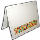 20 QTY. Designer Flower Thank You Cards