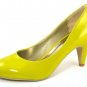 Fashion Yellow Pump High Heels Womens Shoes All Size 102 Free Shipping
