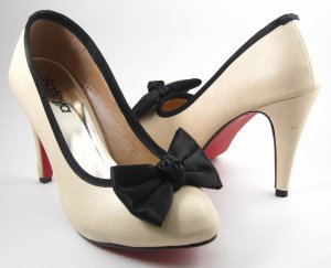 Fashion Ivory Pump High Heels Womens Shoes All Size 106 Free Shipping
