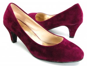 Fashion Purplish Red High Heels Womens Shoes All Size 113 Free Shipping