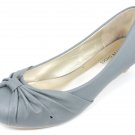Sexy Fashion Gray Noble Flats Womens Shoes All Size 201 Free Shipping