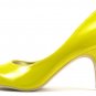 Fashion Yellow Pump High Heels Womens Shoes All Size 102 Free Shipping