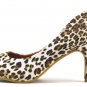 Leopard Print Pumps High Heels Womens Shoes All Size 108 Free Shipping