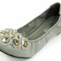 Sexy Fashion Gray Noble Flats Womens Shoes All Size 209 Free Shipping