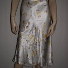 Banana Republic Floral Silky Knee Length Skirt 4 Small