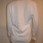 Theirry Muggler Cotton White Orange Pullover Sweater 48