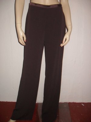 $745 NWT MaxMara Max Mara Brown Pants Trousers 6 40 S