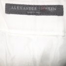 $795 Alexander McQueen White Cotton Pants 40 4 Small