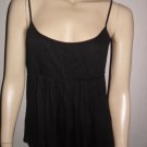 Theory Black Rayon Silk Simple Classic Tank Top Shirt M