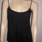 Theory Black Rayon Silk Simple Classic Tank Top Shirt M
