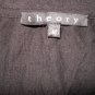 Theory Black Rayon Silk Simple Classic Tank Top Shirt M
