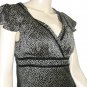 $386 NWT Blancs Manteaux Paris Silk Polka Dot Dress 36