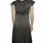 $386 NWT Blancs Manteaux Paris Silk Polka Dot Dress 36