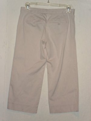 Marc Jacobs Off White Cropped Pants Trousers 2 XS