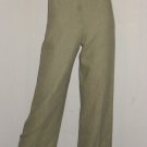 MaxMara Weekend Green Herringbone Wool Pants Trousers 4