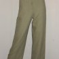 MaxMara Weekend Green Herringbone Wool Pants Trousers 4
