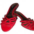 $390 Dolce & Gabbana Patent Red Kitten Heels 38.5 8.5 M