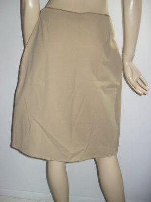 Michael Kors Tan Classic ALine Skirt Size 8 M Medium