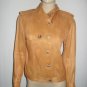 $2175 John Galliano Unique Textured Gold Jacket 6 S 40