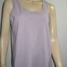 Flax Lavender All Cotton Soft T Slvless Shirt S Small