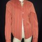 Left of Center Anthropologie Orange Button Down Shirt M