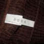 DOSA Brown Viscose Nylon Textured Shirt Top 1 S Small