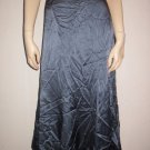 Eileen Fisher All Silk Blue A-line Skirt M Medium 8/10
