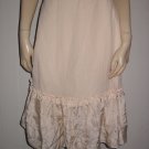 $108 Banana Republic Beige 100% Silk Skirt 4 S Small