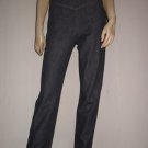 $760 Dries van Noten Denim Chic Trouser Pants Size 38