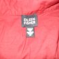 Eileen Fisher Extra Long Orange/Red Shirt Top M Medium