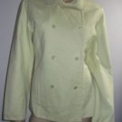 Eileen Fisher Green Cotton Spandex Jacket M Medium
