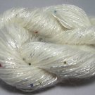 sale combo yarn mohair silk alpaca angora BEADS white