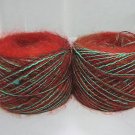 njy ball combo yarn angora mohair fun novelty brights