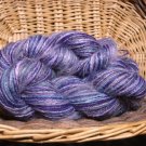 yarn mix combo blend mix  angora alpaca silk purple