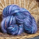 combo mix yarn NJY  mohair silk angora navy lilac seas