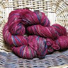 combo yarn mix blend NJY mohair rayon red parties